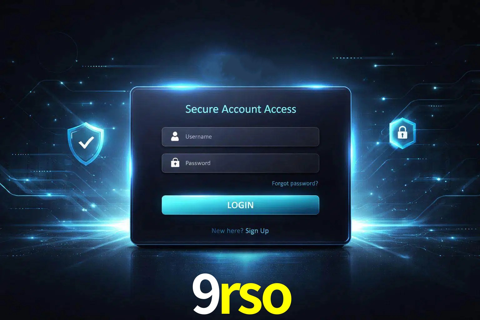 Pantalla de inicio de sesión de cuenta 9rso para usuarios en México